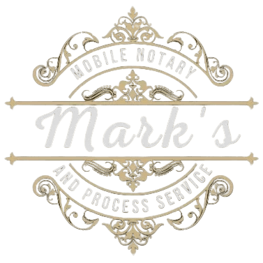 A picture of mark 's mobile notary and process service.